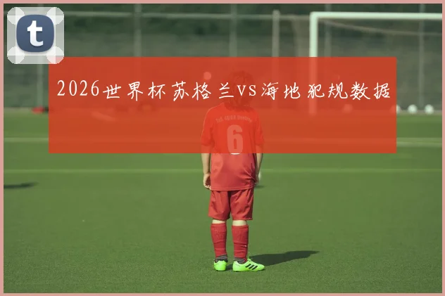 2026世界杯苏格兰vs海地犯规数据